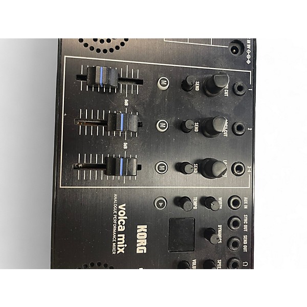 Used KORG VOLCA MIX Synthesizer