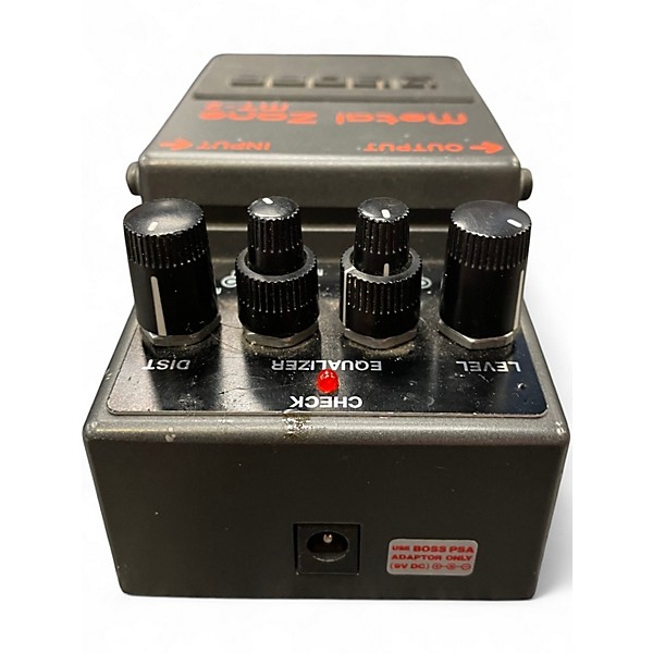 Used BOSS MT2 Metal Zone Distortion Effect Pedal
