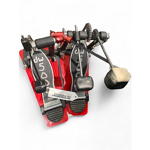 Used DW 5000 Series Double Double Bass Drum Pedal