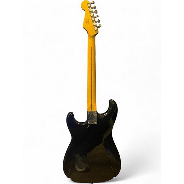 Used Squier Affinity Stratocaster Black Solid Body Electric Guitar