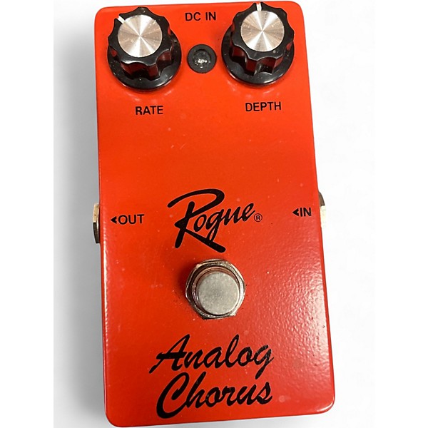 Used Rogue ANALOG CHORUS Effect Pedal