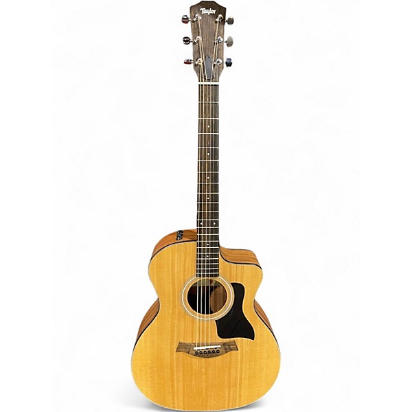 Used Taylor 114CE Natural Acoustic Electric Guitar