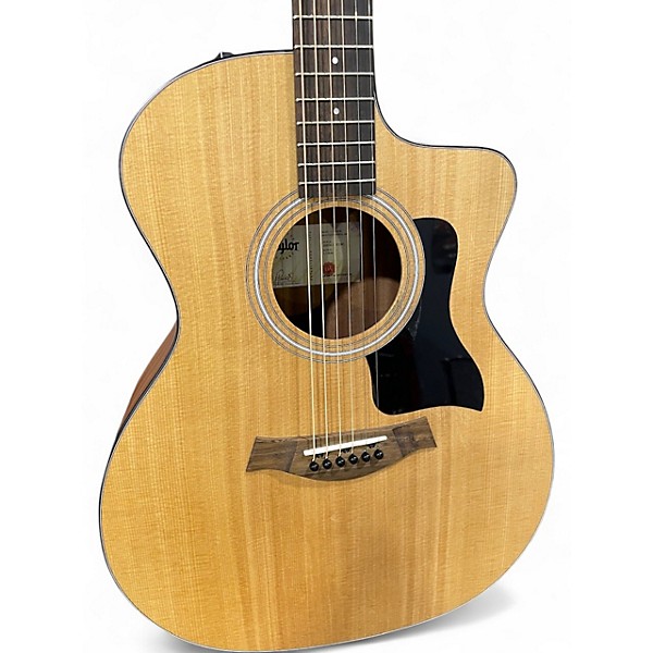Used Taylor 114CE Natural Acoustic Electric Guitar
