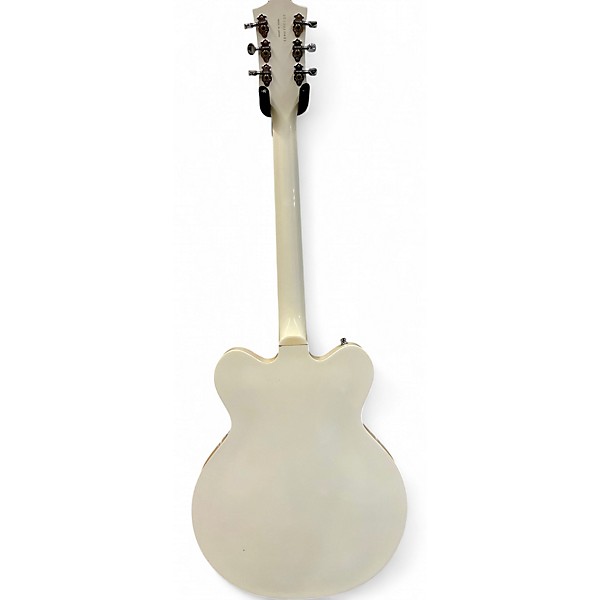 Used Gretsch Guitars G6137TCB White Hollow Body Electric Guitar