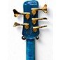 Used 2012 Spector NS5 USA 5 String bahama blue Electric Bass Guitar