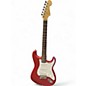 Used Squier Debut Collection Stratocaster Dakota Red Solid Body Electric Guitar thumbnail