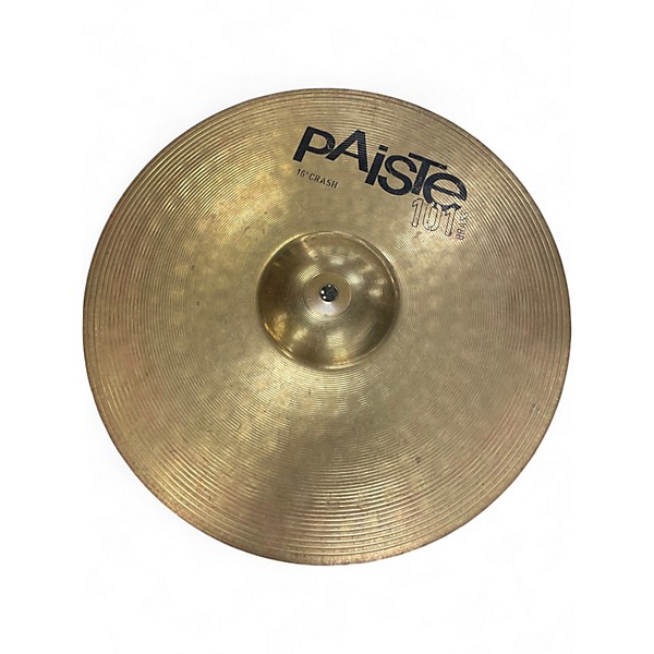 Used Paiste 16in 101 BRASS CRASH Cymbal