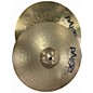 Used Paiste 14in 101 BRASS HI HATS Cymbal