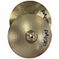 Used Paiste 14in 101 BRASS HI HATS Cymbal