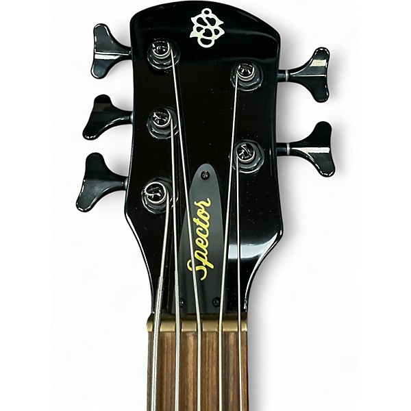 Used Spector Legend 5 Neck Through Trans Blue Electric Bass Guitar