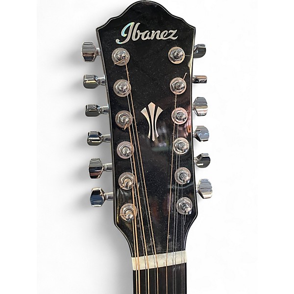 Used Ibanez AEG5012-DVH 2 Color Sunburst 12 String Acoustic Electric Guitar