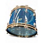 Used 1970s Ludwig 22x14 vistalite kick Blue Drum