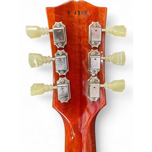 Used Gibson 1960 Reissue Les Paul 2 Tone Sunburst Solid Body Electric Guitar