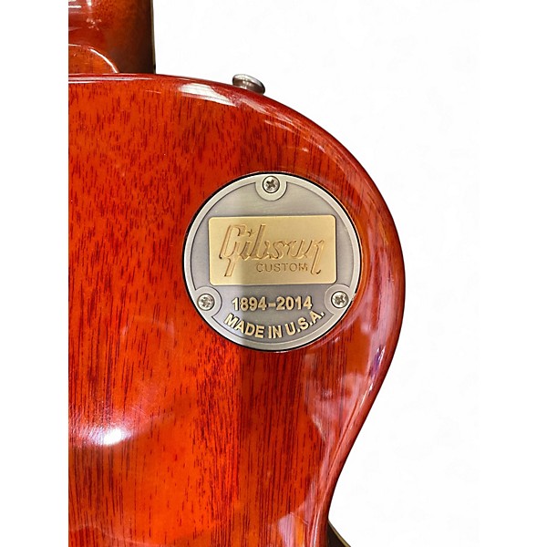 Used Gibson 1960 Reissue Les Paul 2 Tone Sunburst Solid Body Electric Guitar