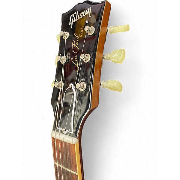 Used Gibson 1960 Reissue Les Paul 2 Tone Sunburst Solid Body Electric Guitar