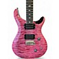 Used PRS SE Custom 24 Quilt Violet Solid Body Electric Guitar