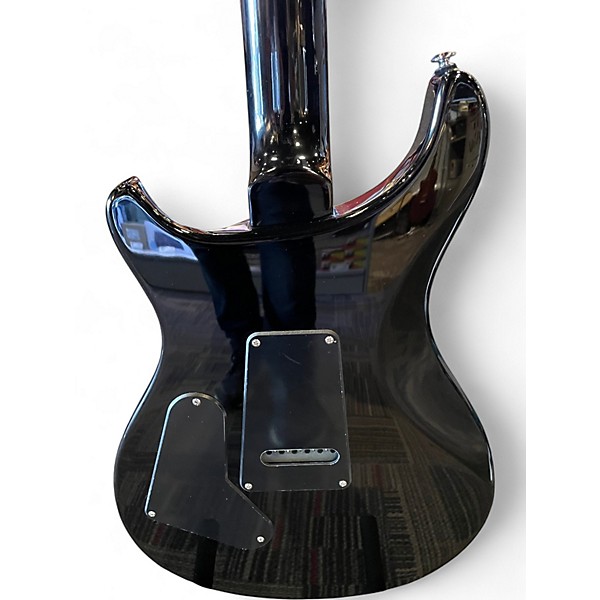 Used PRS SE Custom 24 Quilt Violet Solid Body Electric Guitar