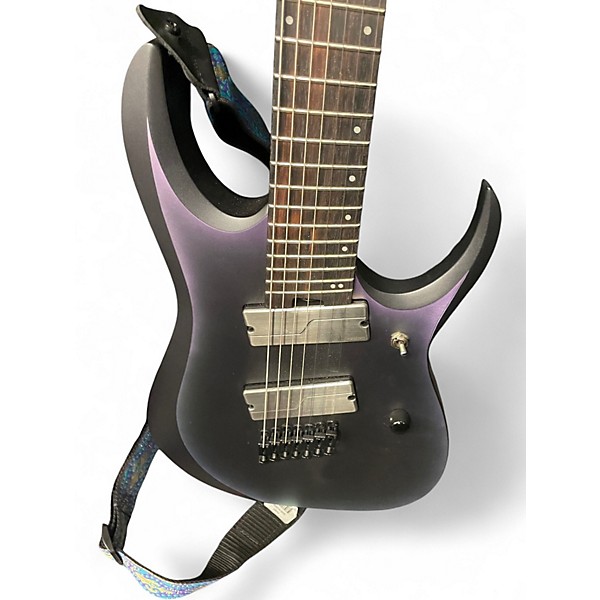 Used Ibanez rgd71alms Purple Solid Body Electric Guitar