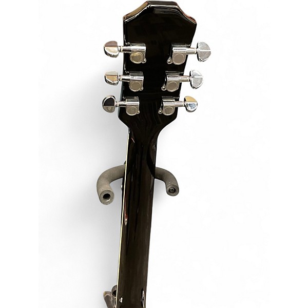 Used Xaviere XV500 Trans Amber Solid Body Electric Guitar