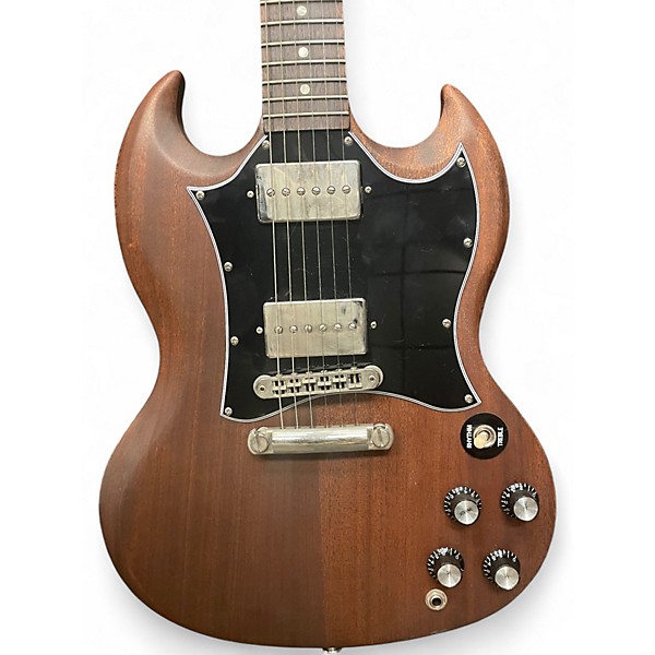 Used Gibson 1950S Tribute SG Worn Natural Solid Body Electric Guitar