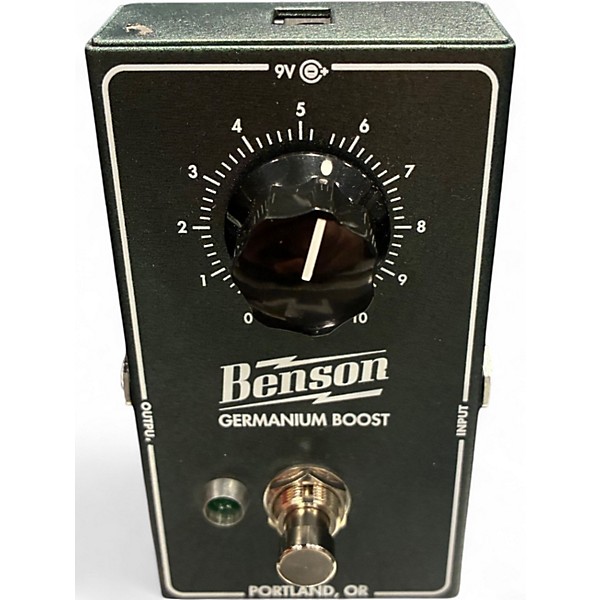 Used Benson Amps germanium boost Effect Pedal