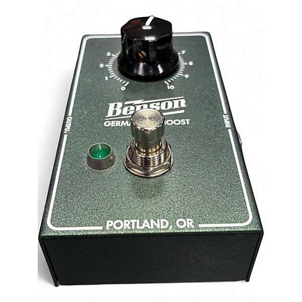 Used Benson Amps germanium boost Effect Pedal