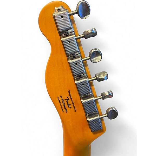 Used Squier 40th Anniversary Telecaster VINTAGE EDITION SATIN VINTAGE BLONDE Solid Body Electric Guitar