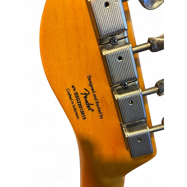 Used Squier 40th Anniversary Telecaster VINTAGE EDITION SATIN VINTAGE BLONDE Solid Body Electric Guitar