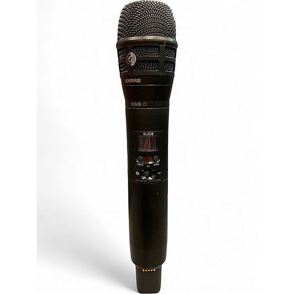 Used Shure SLXD4/KSM8 WIRELESS MICROPHONE SYSTEM J52 BAND W/ KSM8 Handheld Wireless System