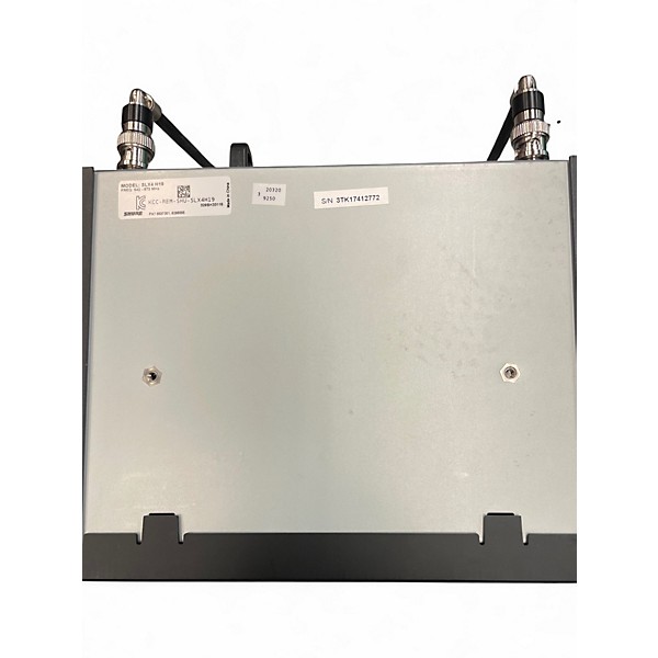 Used Shure SLX4/Beta87A Wireless Microphone System H19 Band Handheld Wireless System