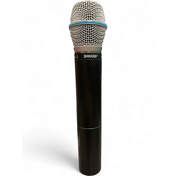 Used Shure SLX4/Beta87A Wireless Microphone System H19 Band Handheld Wireless System