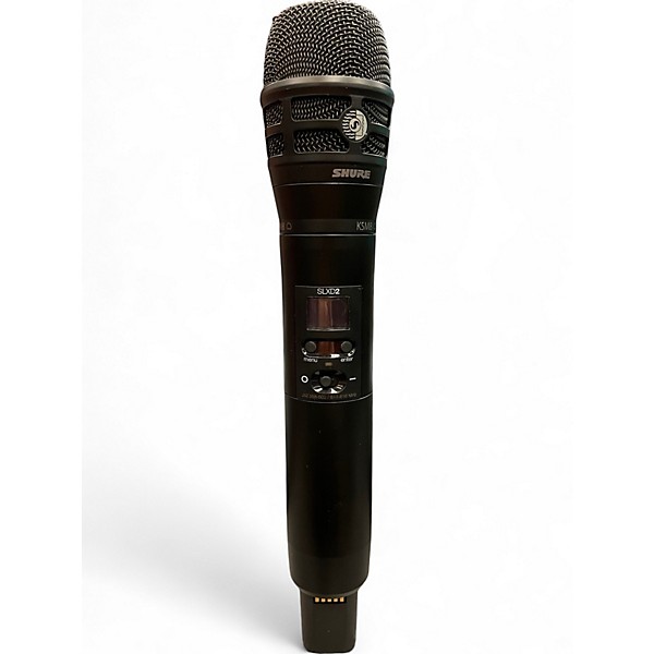 Used Shure SLXD4/KSM8 WIRELESS MICROPHONE SYSTEM J52 BAND W/ KSM8 Handheld Wireless System