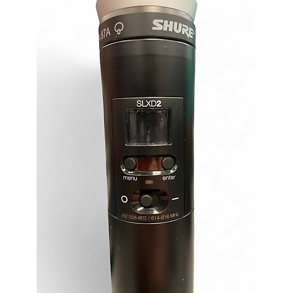 Used Shure SLXD2 Beta 87A J52 Band Handheld Wireless System