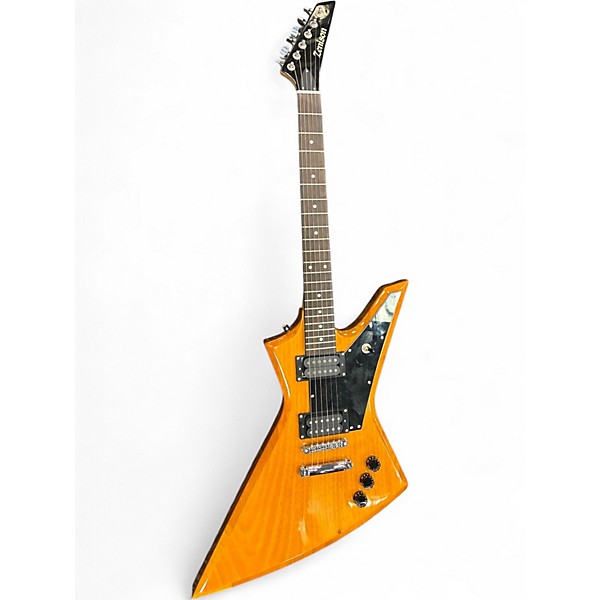 Used Zenison EXPLORER Natural Solid Body Electric Guitar