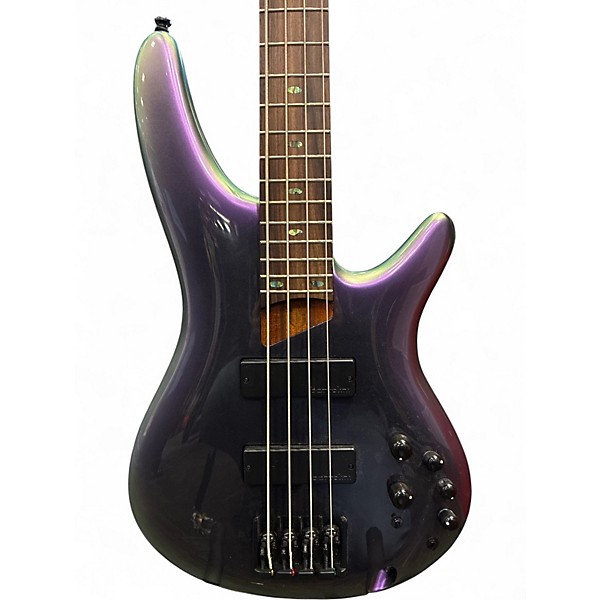 Used Ibanez SR500E aurora burst Electric Bass Guitar
