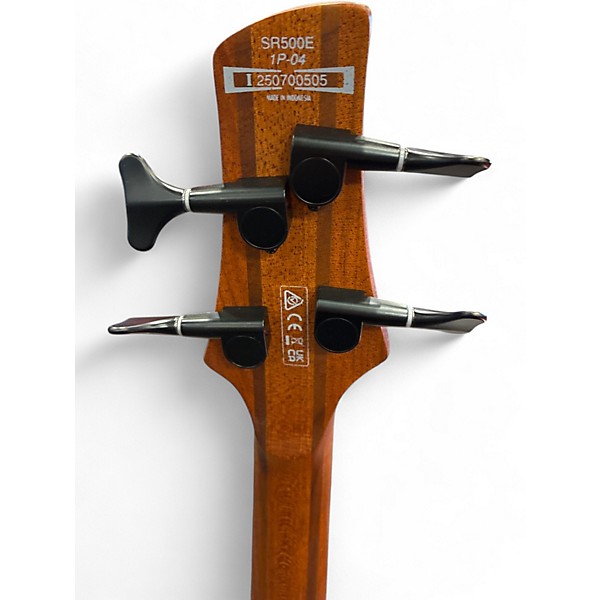 Used Ibanez SR500E aurora burst Electric Bass Guitar