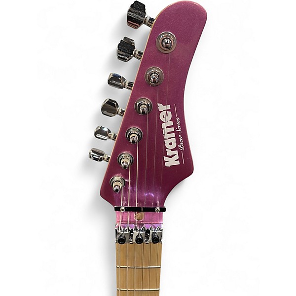 Used Kramer Pacer Classic Purple Passion Metallic Solid Body Electric Guitar