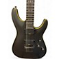 Used Schecter Guitar Research Demon 6 Satin Black Solid Body Electric Guitar