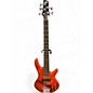 Used Ibanez GSR205 5 String Metallic Orange Electric Bass Guitar thumbnail