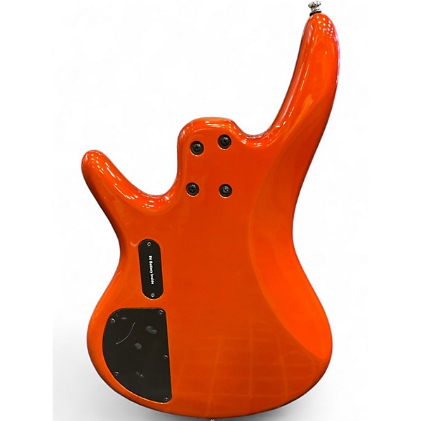 Used Ibanez GSR205 5 String Metallic Orange Electric Bass Guitar