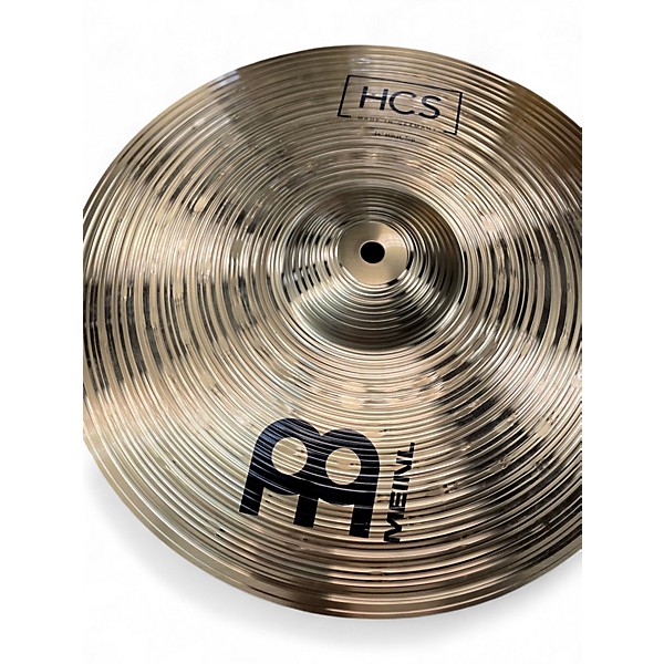 Used MEINL 14in HCS Hi Hat Pair Cymbal