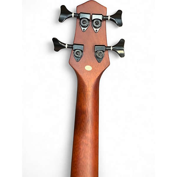 Used Gold Tone ME-Bass/FL Micro 23 Scale Fretless  Natural Electric Bass Guitar