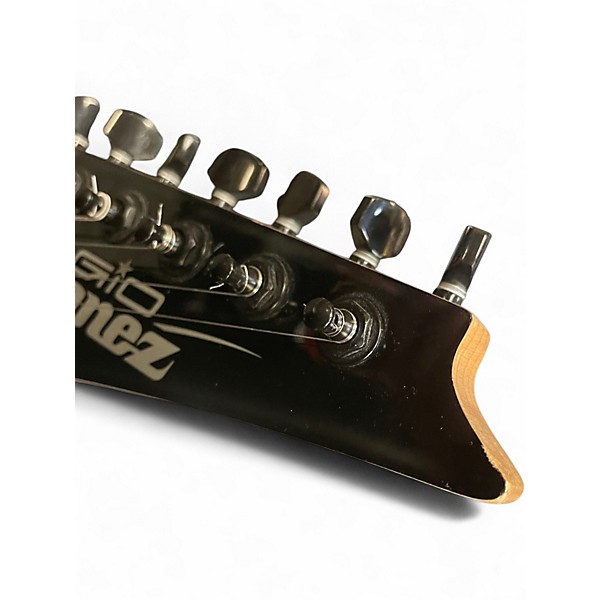 Used Ibanez RG7321 7 String Metallic Aqua Solid Body Electric Guitar