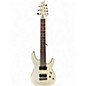 Used Schecter Guitar Research Demon 7 String Vintage White Solid Body Electric Guitar thumbnail