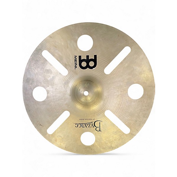 Used MEINL 16in LUKE HOLLAND CUSTOM BULLET STACK Cymbal