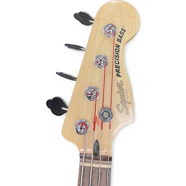 Used Squier Precision Bass 2 Color Sunburst Electric Bass Guitar