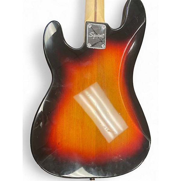 Used Squier Precision Bass 2 Color Sunburst Electric Bass Guitar