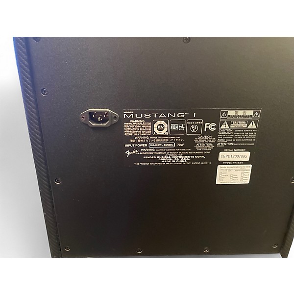 Used Fender Mustang I 20W 1X8 Guitar Combo Amp