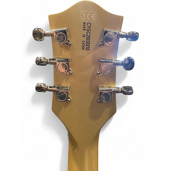 Used Gretsch Guitars Electromatic G5655T-CB-JR Gold Hollow Body Electric Guitar