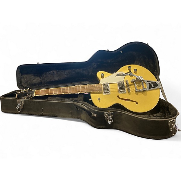 Used Gretsch Guitars Electromatic G5655T-CB-JR Gold Hollow Body Electric Guitar